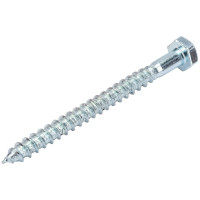 Сантехнический болт DIN 571 оцинкованный 6х70, 4шт - пакет Tech-Krep/Zitar 102583