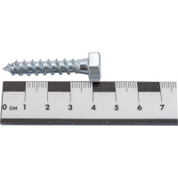 Сантехнический болт DIN 571 оцинкованный 8х40, 2шт - пакет Tech-Krep/Zitar 102586