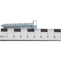 Сантехнический болт DIN 571 оцинкованный 8х50, 2шт - пакет Tech-Krep/Zitar 102587