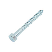 Сантехнический болт DIN 571 оцинкованный 8х70, 2шт - пакет Tech-Krep/Zitar 102589