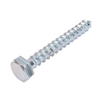 Сантехнический болт DIN 571 оцинкованный 8х60, 25шт - коробка Tech-Krep 126555