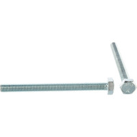 Болт DIN 933 с шестигранной головкой, оцинкованный М8х90, 20шт - коробка Tech-Krep 126515