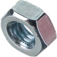 Шестигранная гайка DIN 934 оцинкованная М4, 500шт - коробка Tech-Krep 105245