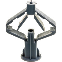 Дюбель-анкер Бабочка, полипропилен 10х50, 100шт - пакет Tech-Krep 111494