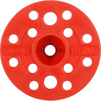 Дюбель для теплоизоляции с металлическим гвоздём с термоголовкой 10х260, 200шт Tech-Krep 130100