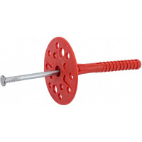 Дюбель для теплоизоляции с металлическим гвоздём 10х90, 250шт Tech-Krep 130109