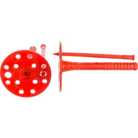 Дюбель для теплоизоляции с пластиковым гвоздём 10х90, 1000шт - накл. Tech-Krep IZO 124891