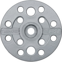 Дюбель для теплоизоляции с пластиковым гвоздём 10х80, 50шт - пакет Tech-Krep 101706