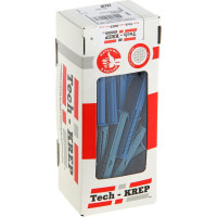 Распорный дюбель Чапай 12х70 шипы+усы, полипропилен 30шт - коробка Tech-Krep 111467