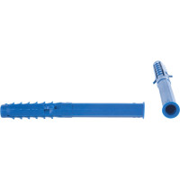 Распорный дюбель Чапай 10х100 шипы+усы, полипропилен 50шт - пакет Tech-Krep 117861