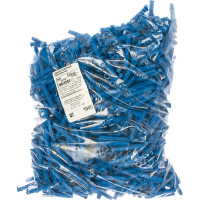 Распорный дюбель Чапай 6х40 шипы+усы, синие 1000шт - пакет Tech-Krep 111144