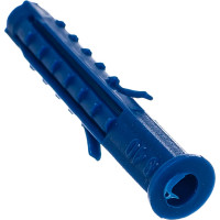 Распорный дюбель Чапай 6х40 шипы+усы, синие 1000шт - пакет Tech-Krep 111144