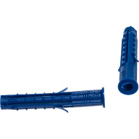 Распорный дюбель Чапай 6х40 шипы+усы, синие 1000шт - пакет Tech-Krep 111144