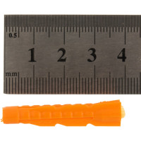 Универсальный дюбель 6х37 полипропилен 350шт - ведро Tech-Krep 104642