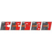 Универсальный дюбель 6х37 полипропилен 350шт - ведро Tech-Krep 104642