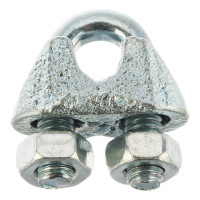 Дугообразный зажим троса 3мм DIN741 2шт - ярлык Tech-Krep 102735