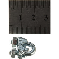 Дугообразный зажим троса 3мм DIN741 2шт - ярлык Tech-Krep 102735