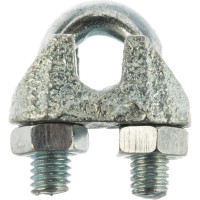 Дугообразный зажим троса 5мм DIN741 2шт - ярлык Tech-Krep 102736