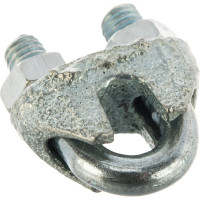 Дугообразный зажим троса 5мм DIN741 2шт - ярлык Tech-Krep 102736