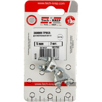 Дугообразный зажим троса 5мм DIN741 2шт - ярлык Tech-Krep 102736