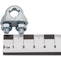 Дугообразный зажим троса 8мм DIN741 2шт - ярлык Tech-Krep 102738