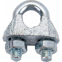 Дугообразный зажим троса 8мм DIN741 2шт - ярлык Tech-Krep 102738