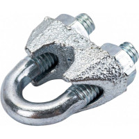 Дугообразный зажим троса 8мм DIN741 2шт - ярлык Tech-Krep 102738