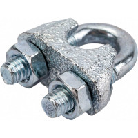 Дугообразный зажим троса 8мм DIN741 2шт - ярлык Tech-Krep 102738