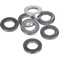 Плоская оцинкованная шайба DIN125а М6 300шт - коробка Tech-Krep 105259