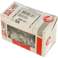 Кузовная оцинкованная шайба DIN9021 М4 500шт - коробка Tech-Krep 105263