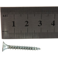 Саморез Tech-Krep/Zitar ШУц 4,0х30 потайная головка 17 шт, пакет 102428