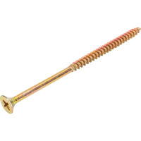 Универсальный саморез Tech-Krep 120х6,0 мм 50 шт желтый, коробка с окном 102277