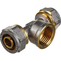 Тройник 16х1/2"х16 ц/г/ц Rvc RC 00710