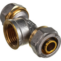 Тройник 16х1/2"х16 ц/г/ц Rvc RC 00710