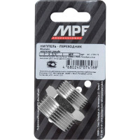 Ниппель - переходник бочонок 1" х 3/4" н/н MPF ИС.072175