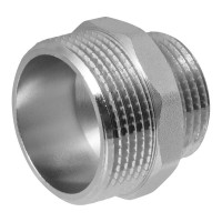 Ниппель - переходник бочонок 1.1/4" х 1" н/н MPF ИС.072178