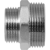 Ниппель - переходник бочонок 1.1/4" х 1" н/н MPF ИС.072178