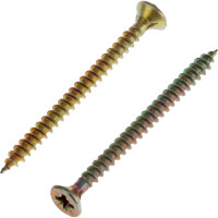 Универсальный саморез Tech-Krep 50х4,0 мм 500 шт желтый, коробка 126754