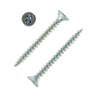 Универсальные саморезы Zitar 35x3,5 мм 200 шт оцинкованные коробка с окном Tech-Kr 102172