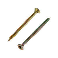 Универсальные саморезы Zitar 50x4,0 мм 200 шт оцинкованные коробка с окном Tech-Kr 102184