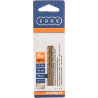 Сверло по металлу (3.0х61/33 мм; 3 шт.) PATRIOT 815010005