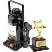 Домкрат БелАК 12 т, TUV, 2 клапана БАК.00033