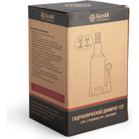 Домкрат БелАК 12 т, TUV, 2 клапана БАК.00033