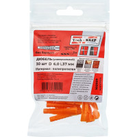 Универсальный дюбель Tech-Krep  6х37 полипропилен 30 шт - пакет  102929