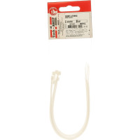 Хомут-стяжка Tech-Krep/Zitar  4,2х250 белый нейлон 6 шт- пакет 106923