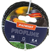 Леска Profline (2.4 мм; 15 м; скрученный квадрат) PATRIOT 805402206