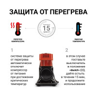 Автомобильный компрессор Агрессор металлический, 12 В, 600 Вт, 160 л/мин, переходники для накачки лодок, сумка AGR-160