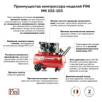 Электрокомпрессор FINI MK 103-90-3M 331837