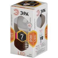 Светодиодная лампа ЭРА LED smd P45-7w-827-E27 Б0020550