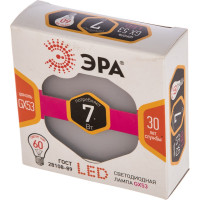 Светодиодная лампочка ЭРА STD LED GX-7W-827-GX53 GX53 7Вт таблетка теплый белый свет Б0017231